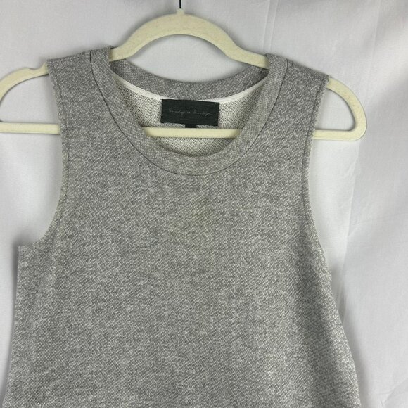 Sundays in Brooklyn Anthropologie Ashton Layered Tank Women Small‎ Gray Stripe - Picture 3 of 6